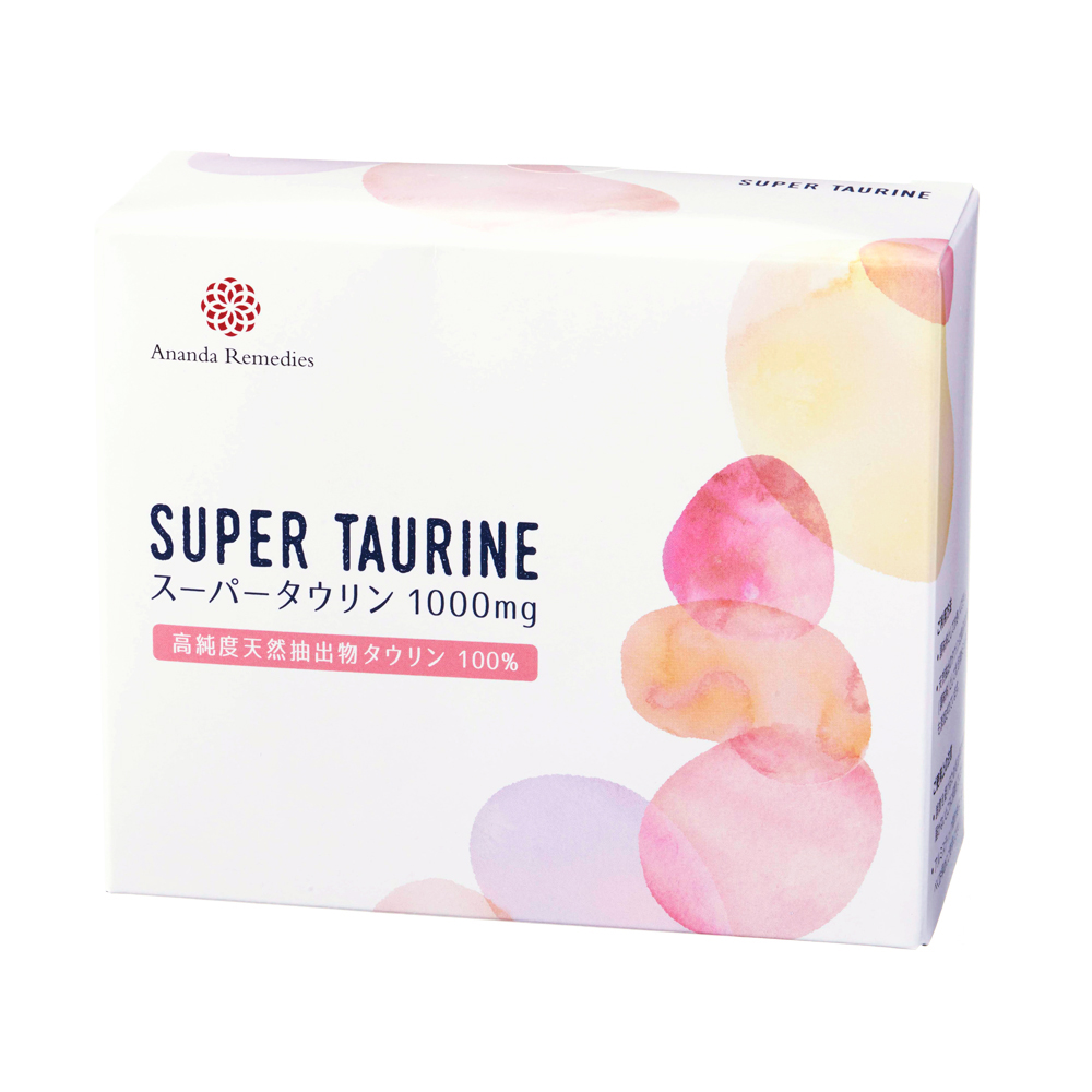 スーパータウリン1000mg 《 高純度天然タウリン100%抽出 》